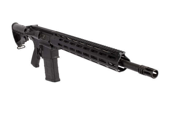 Del Ton Alpha AR 308 Rifle features an 18 inch heavy barrel